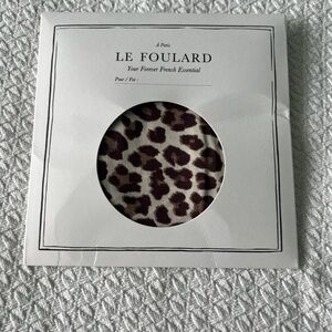 Sezane Leopard Print Scarf - NWT